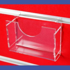 TARJETERO   1 hueco, para tarjetas de 100 mm  ancho &nbsp;  A LAMA <br>Medidas: 105 x 30 x 70 mm<br>